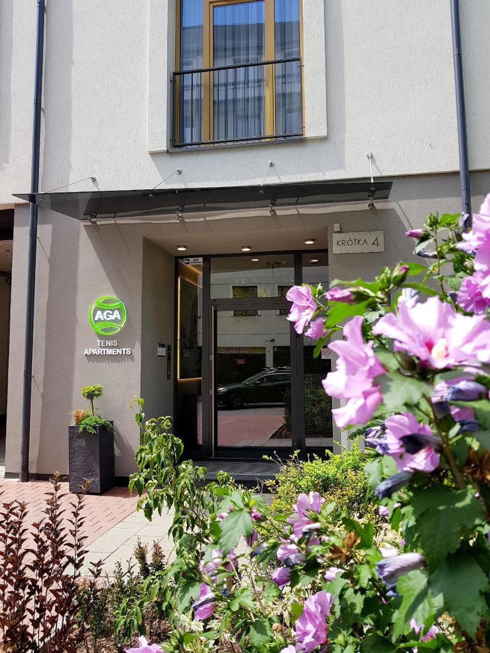 Aga Tenis Apartments By Radwanska Cracovia Esterno foto