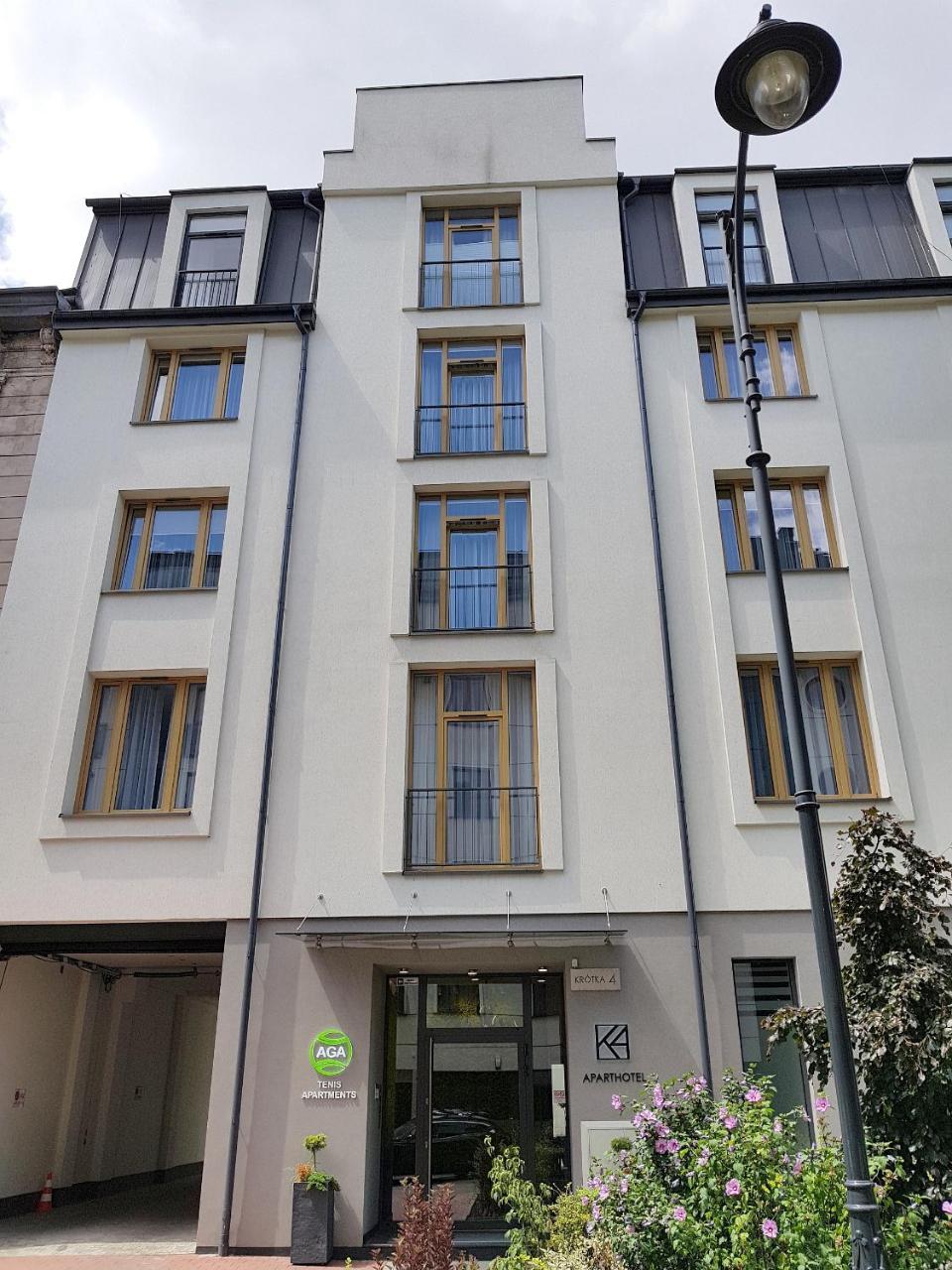 Aga Tenis Apartments By Radwanska Cracovia Esterno foto